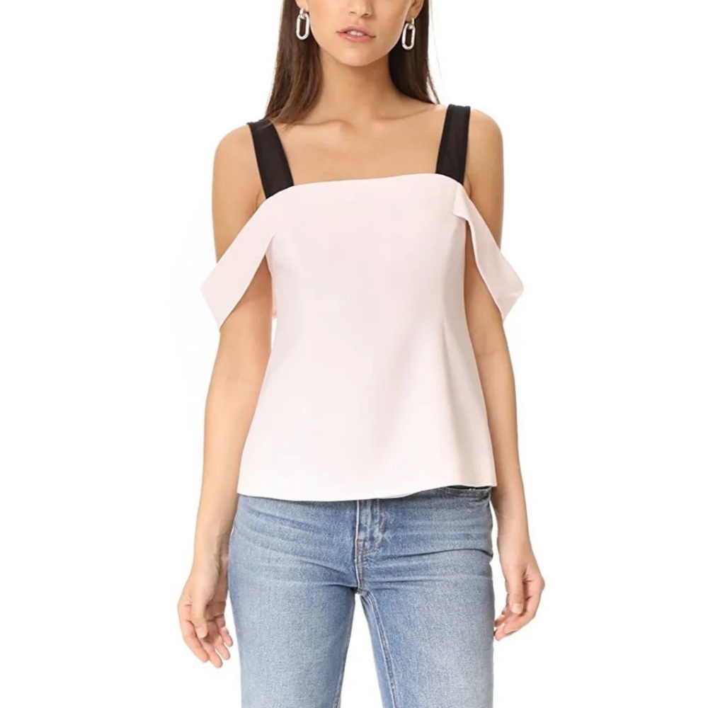 Cinq A Sept Nova Cold Shoulder Tank